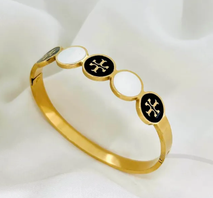 DUAL EMBLEM BANGLE