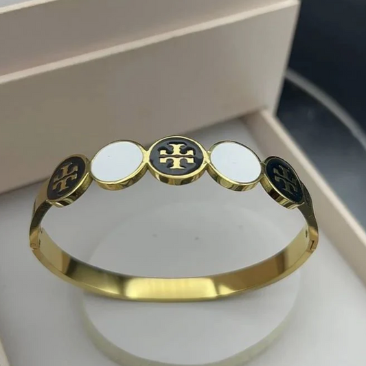 DUAL EMBLEM BANGLE