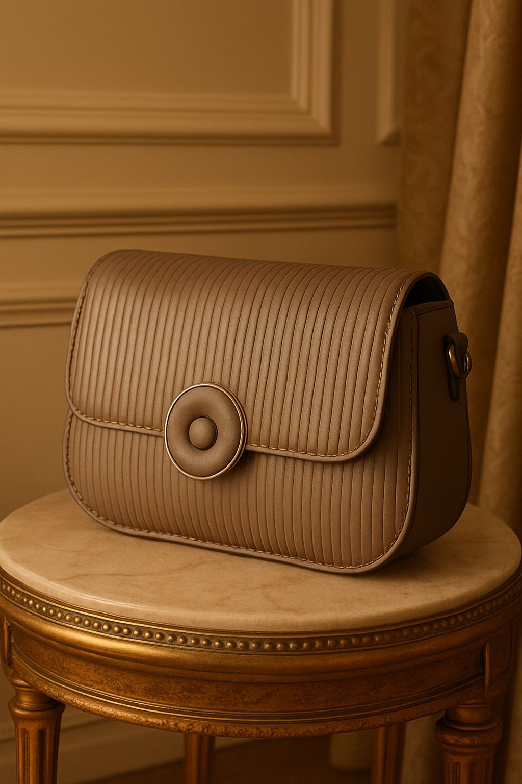 REGAL TAUPE CROSSBODY