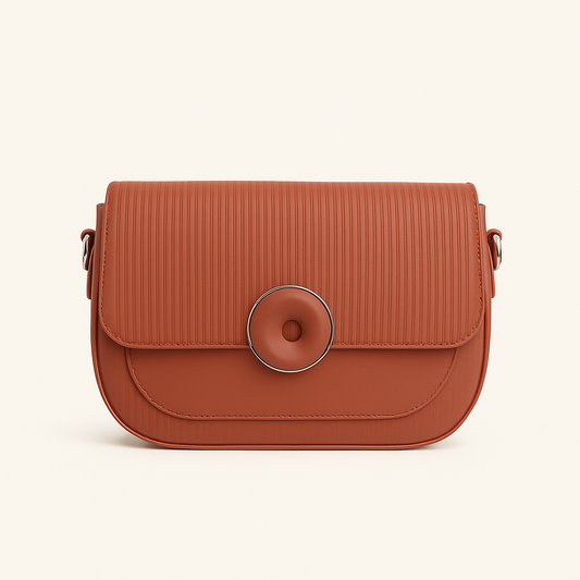 THE SORRENTO CURVE CROSSBODY – Terra Rouge Edition