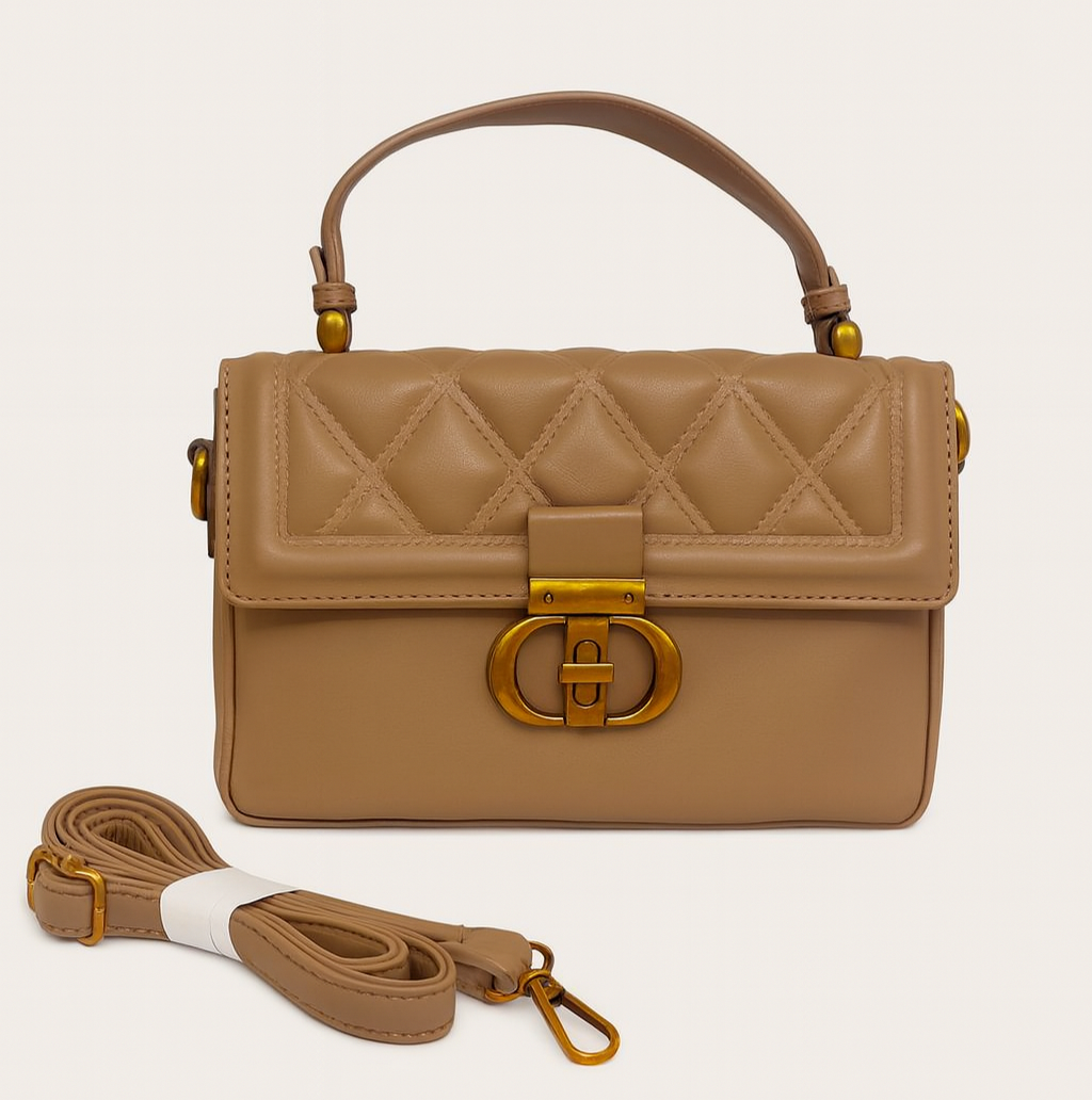 CARAMEL GRACE CROSSBODY HANDBAG