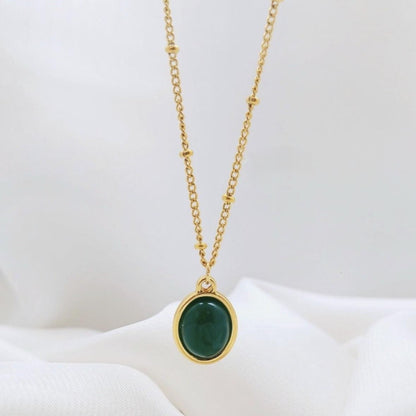 EMERALD GLOW PENDENT