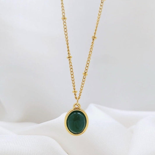 EMERALD GLOW PENDENT