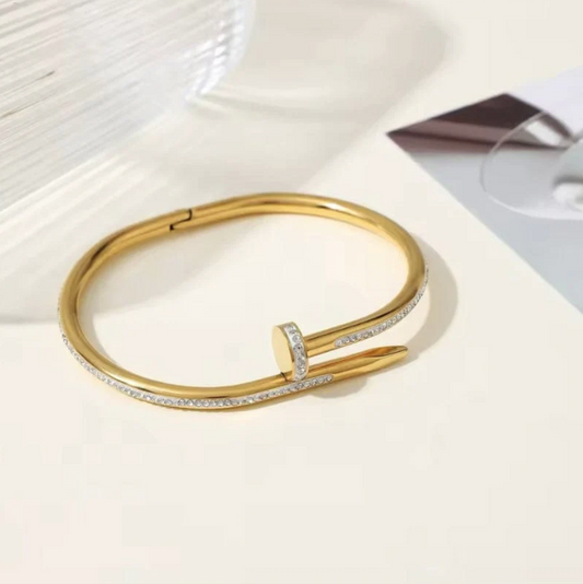 STUDED NAIL BANGLE