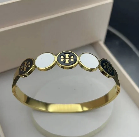 DUAL EMBLEM BANGLE
