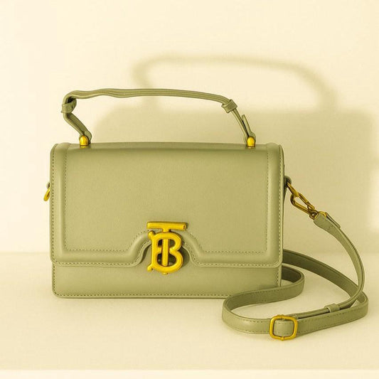 THE BELLANO ELEGANCE CROSSBODY – Sage Gold Edition