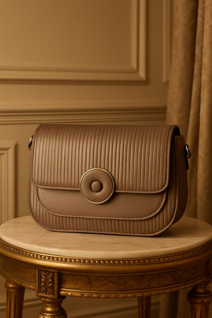 REGAL TAUPE CROSSBODY
