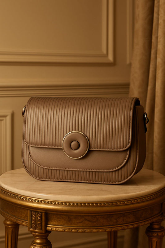 REGAL TAUPE CROSSBODY