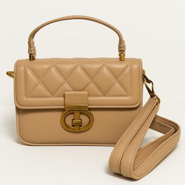 CARAMEL GRACE CROSSBODY HANDBAG
